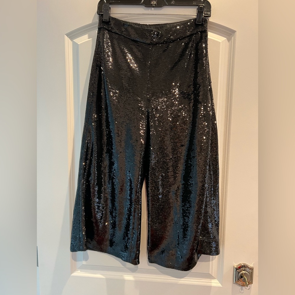 Maje 3/4 sequin pants